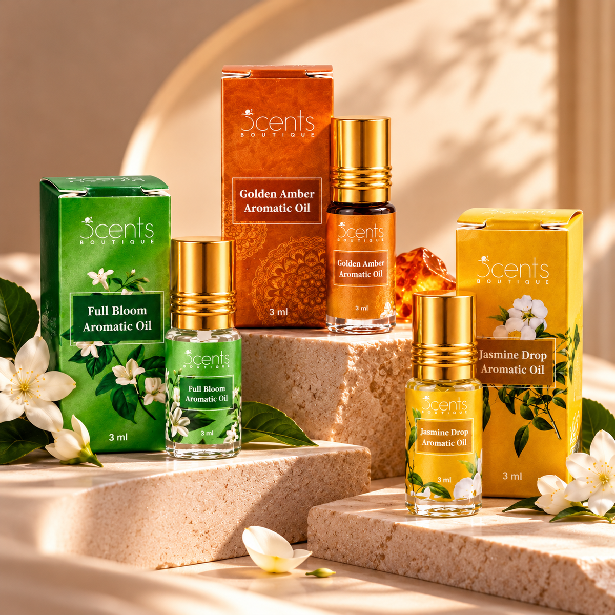 Oil Trio 3ml | ثلاثي الزيوت العطرية