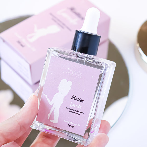 زيت مساج للجنسين - برائحة اللافندر