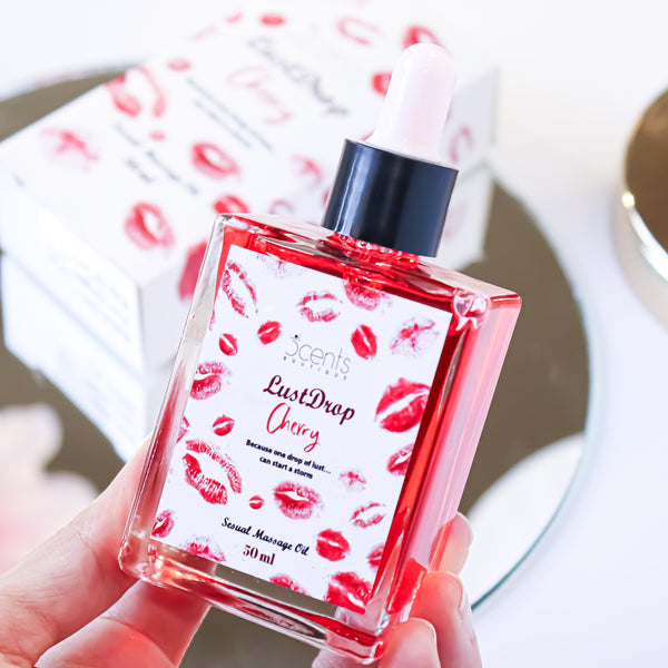 زيت مساج للجنسين - برائحة الكريز