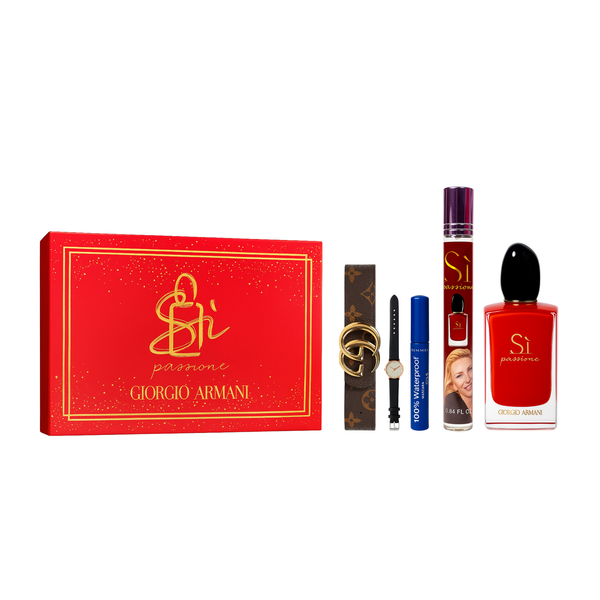 بوكس هدايا حريمي 5 قطع | Si Passione